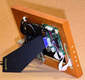Raspberry Pi in the picture frame