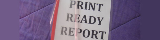 Print Ready Report