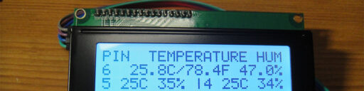 Temperature & Humidity Sensor Test